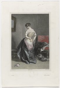Le Corset (título en el objeto) de Adolphe Mouilleron