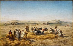 Francés: Descarga de trigo en Argelia