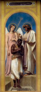 El bautismo del eunuco de Adolphe Roger