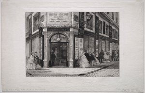 Sede de la Sociedad de Aquafortistas de Adolphe Théodore Jules Martial Potémont