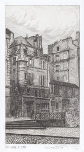 Rue du Coq St. Jean de Adolphe Théodore Jules Martial Potémont