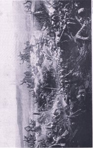 La toma del Malakoff por los franceses, ilustración de British Battles on Land and Sea, 1915