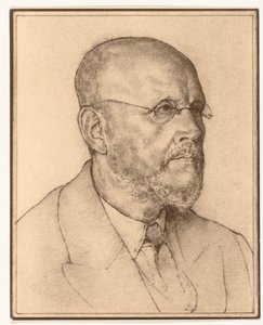 Reproducción fotográfica de un retrato de un hombre por Han van der Kop de Adriaan Bijl