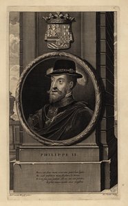 Felipe II (1527-1598) (grabado) de Adriaan van der (after) Werff