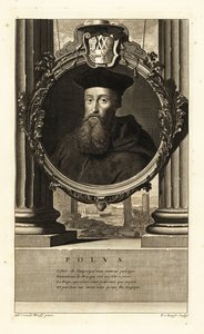 Reginald Pole (1500-1558) (grabado) de Adriaan van der (after) Werff