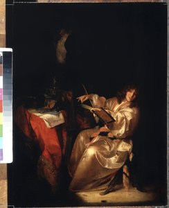 Auto retrato. Pintura de Adriaen van der Werff (1659-1722). Óleo sobre tabla, 38,5 x 29 cm de Adriaan van der Werff