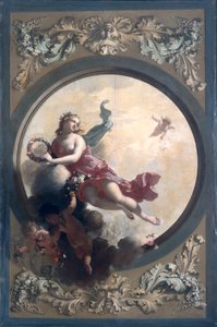 Flora con putti esparciendo flores, 1696