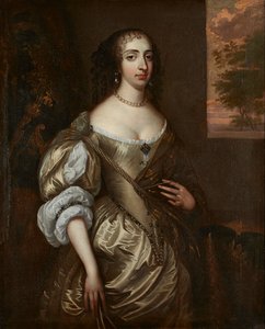 Retrato de María de Orange de Adriaen (circle of) Hanneman