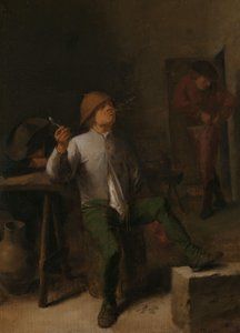 El fumador
Hombre fumando en una taberna de Adriaen Brouwer (attributed to)