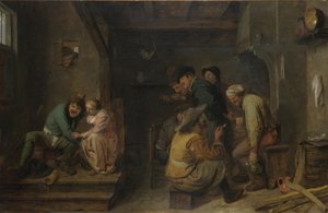 Escena de taberna, c. 1635 de Adriaen Brouwer