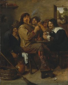 Los Fumadores, c.1636