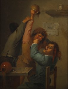escena de bebida