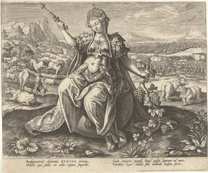 Europa Los cuatro continentes (título de la serie) de Adriaen Collaert