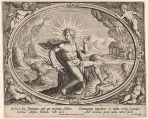Ignis (Fuego) de Adriaen Collaert