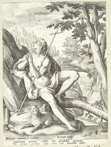 Juan el Bautista en el desierto