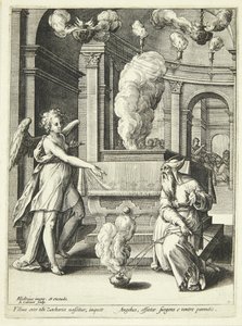Anunciación de Juan de Adriaen Collaert