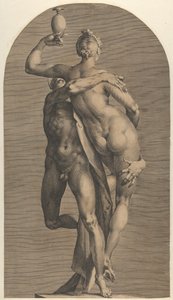 Mercurio raptando a Psique, ca. 1622