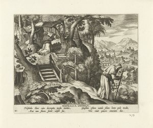 Nefalia de Knossos Nephalia Gnossia (título sobre el objeto) Ermitaños femeninos (título de la serie) Solitvdo sive vitae foeminarvm anachoritarvm (título de la serie)