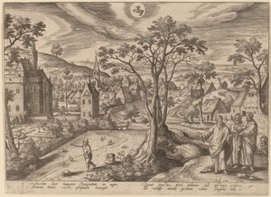 La parábola del sembrador de Adriaen Collaert after Hans Bol
