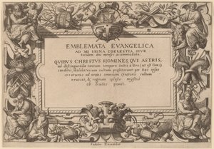 Página de título de Adriaen Collaert after Hans Bol