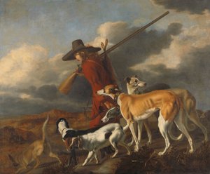 El cazador de Adriaen Cornelisz Beeldemaker