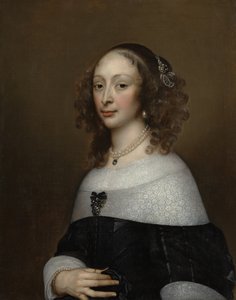Retrato de una mujer de Adriaen Hanneman