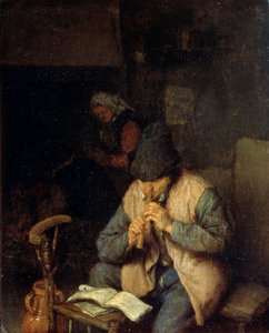Un flautista, c1660