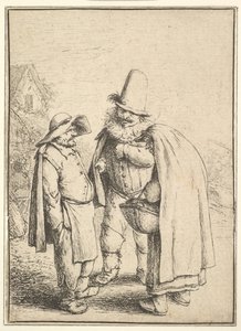 Figuras grotescas de Adriaen Jansz. van Ostade