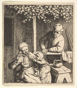 La muñeca, 1610-85 de Adriaen Jansz. van Ostade
