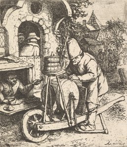El afilador de Adriaen Jansz. van Ostade