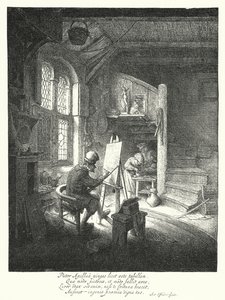 El pintor de Adriaen Jansz. van Ostade