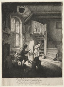 El Estudio del Pintor de Adriaen Jansz. van Ostade