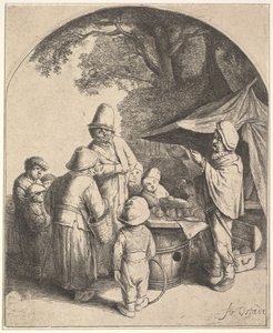 El Charlatán, 1610-85 de Adriaen Jansz. van Ostade
