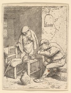 El fumador y el bebedor, 1682