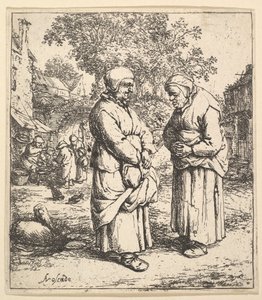 Dos chismosas de Adriaen Jansz. van Ostade