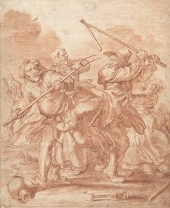 Campesinos luchando, 1600-62