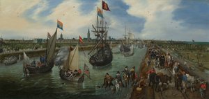 La salida de un dignatario de Middelburg