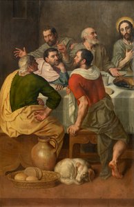 Última Cena (óleo sobre tabla) de Adriaen Thomasz Key