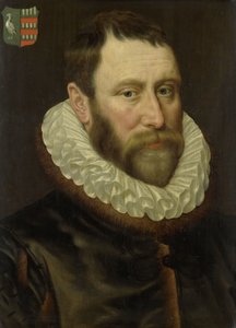 Retrato de Jacob Bas Claesz (1536-1589) de Adriaen Thomasz. Key