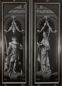 Tríptico de San Pancracio, paneles cerrados de Adriaen Ysenbrandt