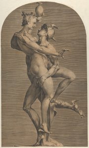 Mercurio raptando a Psique, ca. 1620