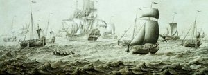Barcos en aguas agitadas