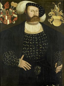 Retrato presumiblemente póstumo de Rudolph van Buynou (m. 1542), alguacil mayor de Stavoren y "Grietman" de Gaasterland de Adriaen van Cronenburg (attributed to)