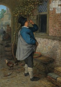 Un hombre leyendo las noticias (Vista)