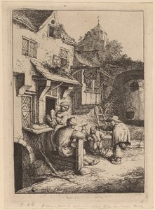 Violinista Jorobado de Adriaen van Ostade
