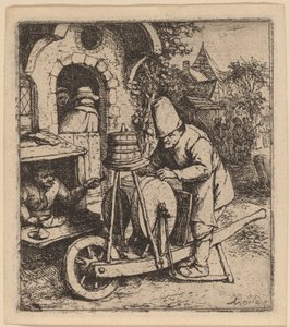 Afilador de cuchillos de Adriaen van Ostade