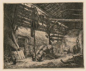 Granero de Adriaen van Ostade