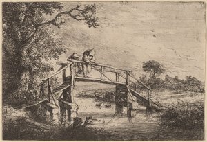 El pescador de Adriaen van Ostade