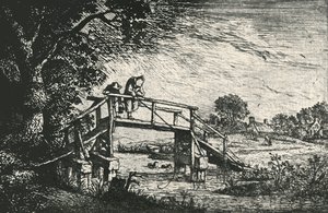 El pescador, 1906 de Adriaen Jansz. van Ostade