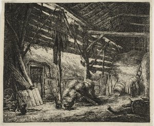 El Granero de Adriaen van Ostade